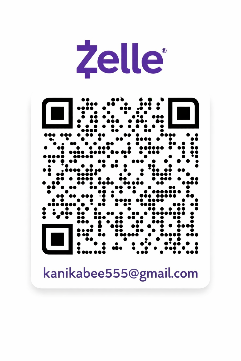 Zelle QR Code